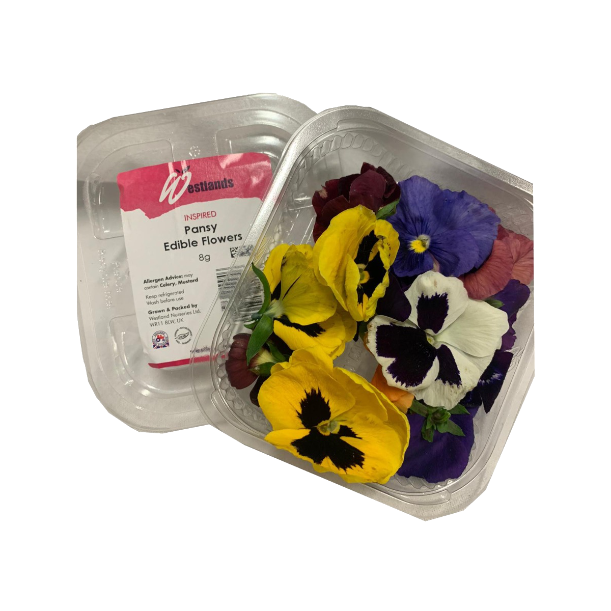 Edible Mixed Flowers 8 Pack - 8g per Pack - Bar Fruit Delivery