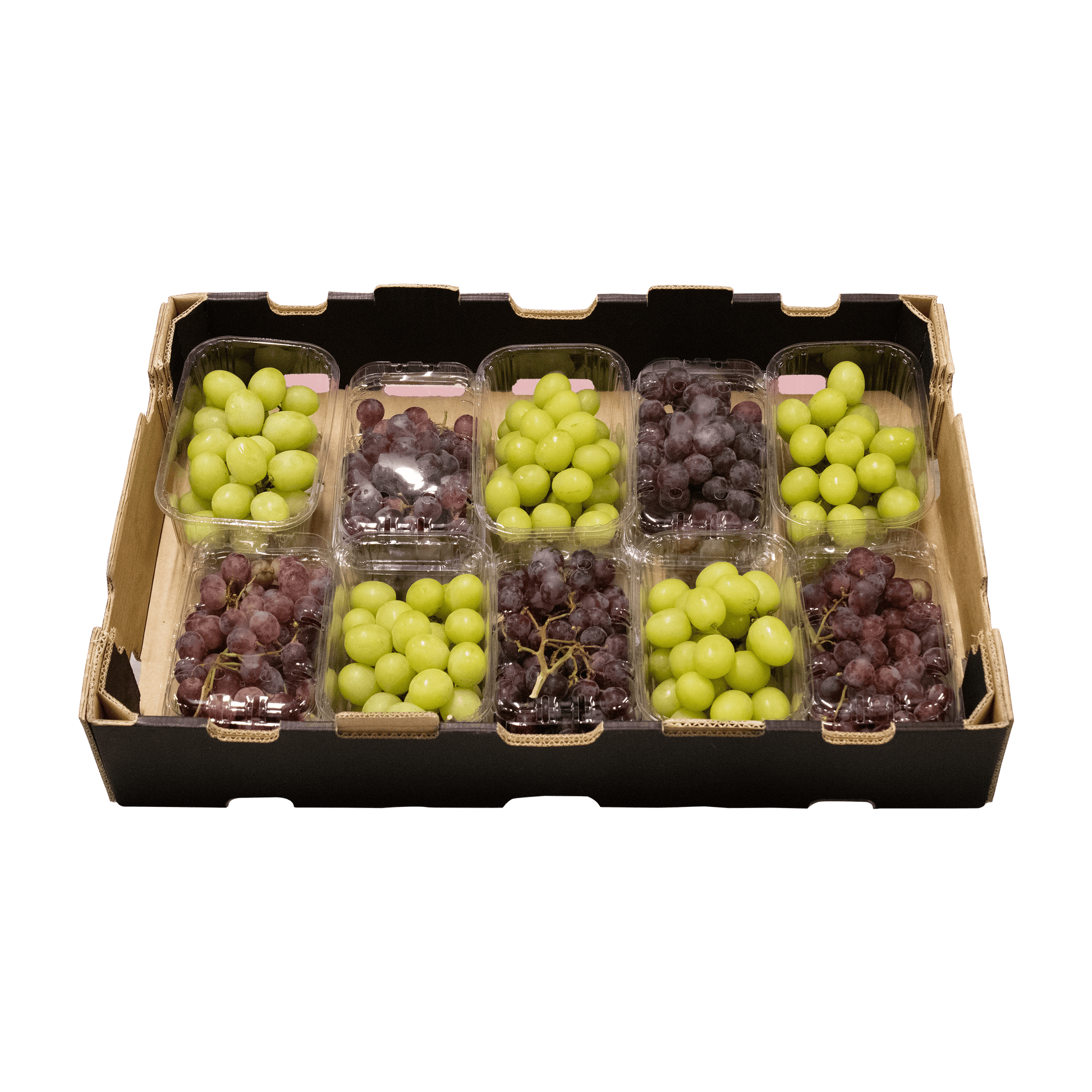 Seedless Green and Red Grapes - 10x 500g - Bar Fruit Delivery