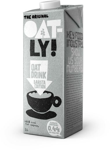 Oatly Drink Barista Edition Case- 6 x 1 Litre Per Case - Bar Fruit Delivery