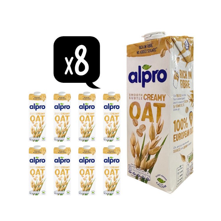 Alpro Oat Milk Case - 8 x 1 Litre Per Case - Bar Fruit Delivery