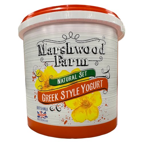 Marshwood Farm Greek Style Set Yoghurt - 5 Litres - Bar Fruit Delivery