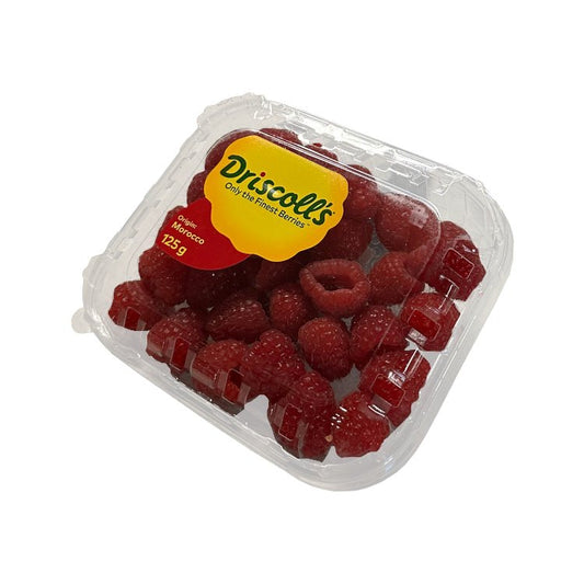Raspberries 8 x 125g - Bar Fruit Delivery