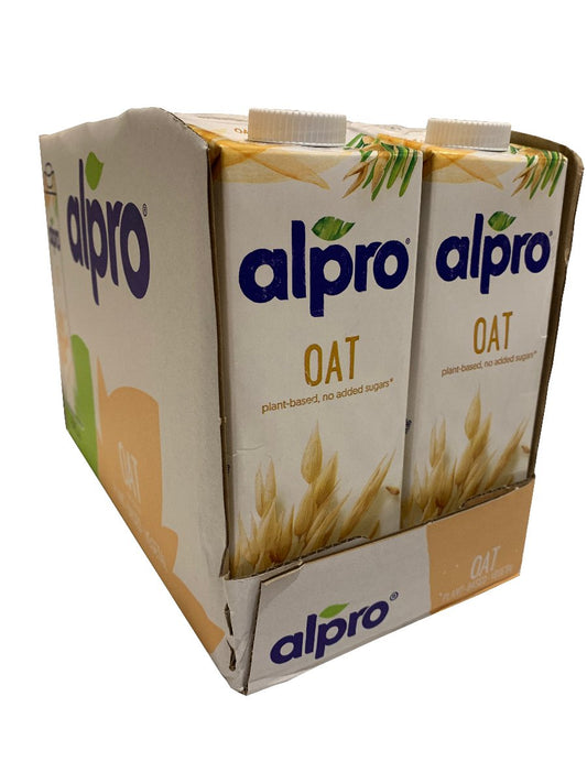 Alpro Oat Milk Case - 8 x 1 Litre Per Case - Bar Fruit Delivery