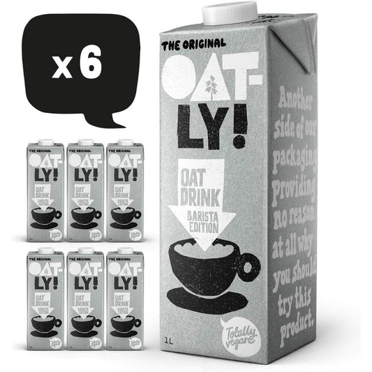 Oatly Drink Barista Edition Case- 6 x 1 Litre Per Case - Bar Fruit Delivery